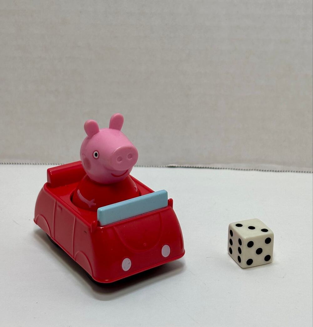 Peppa Pig Red Car Figure